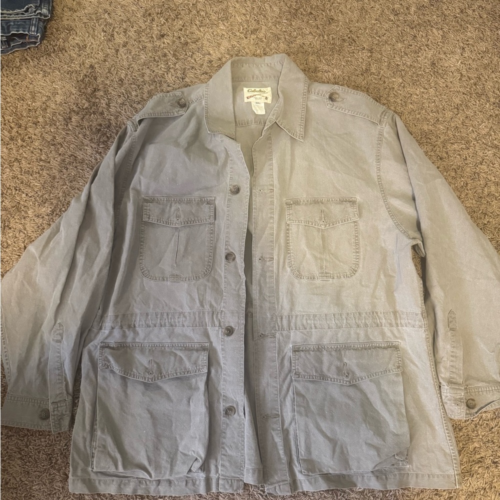 Cabela's Men's Military Field Jacket - Light Gray